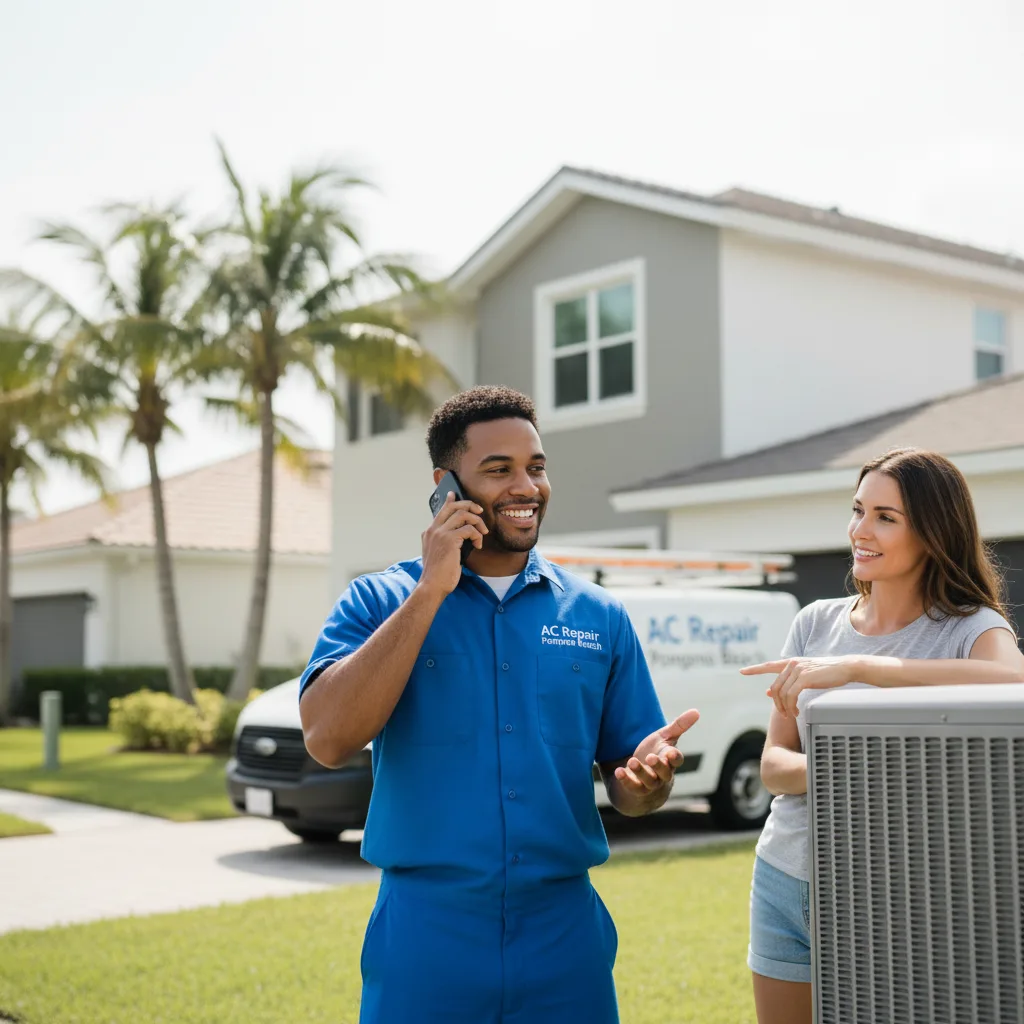 AC Repair Pompano Beach customer support in Montverde